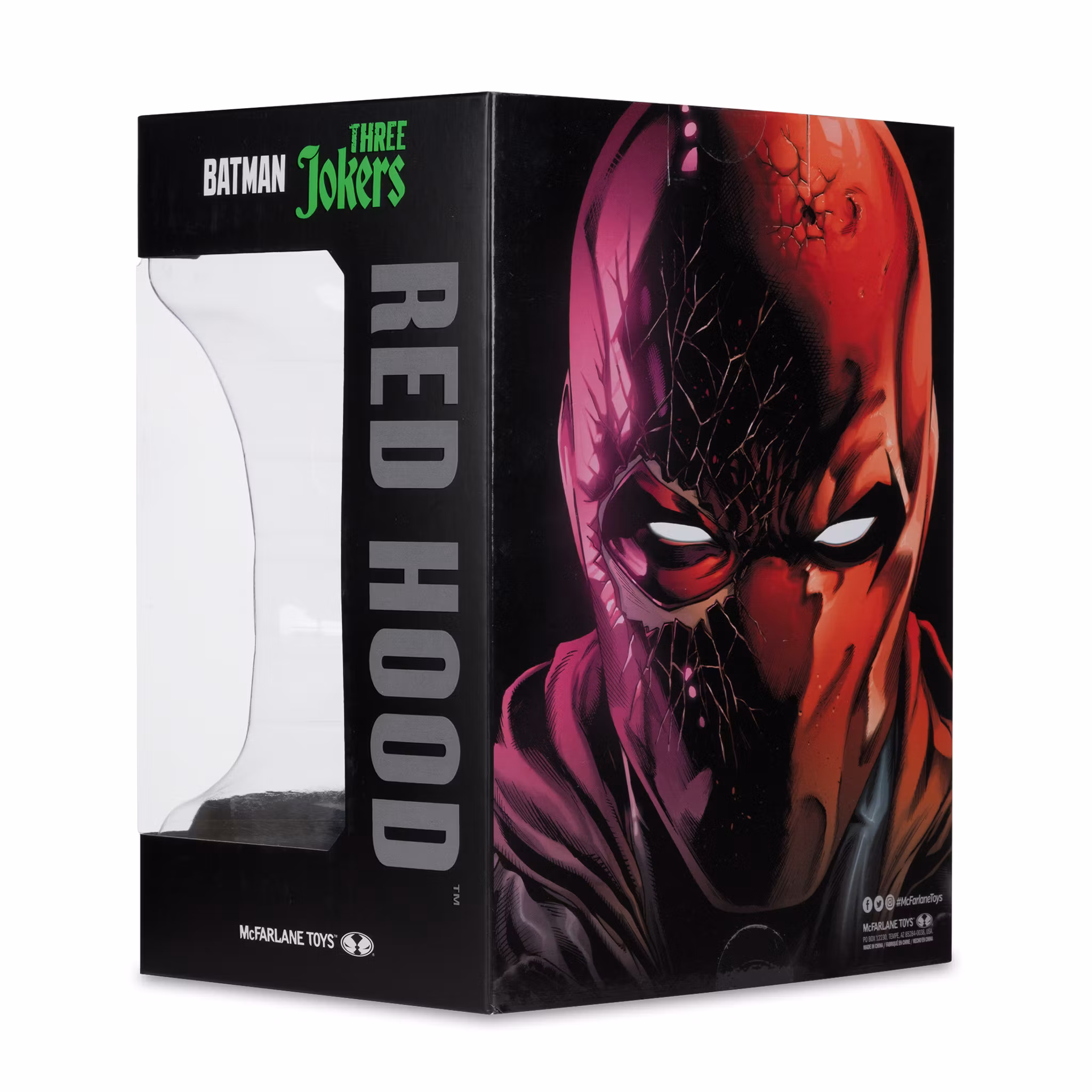 Batman: Three Jokers Red Hood Cowl 1/3 Scale Replica