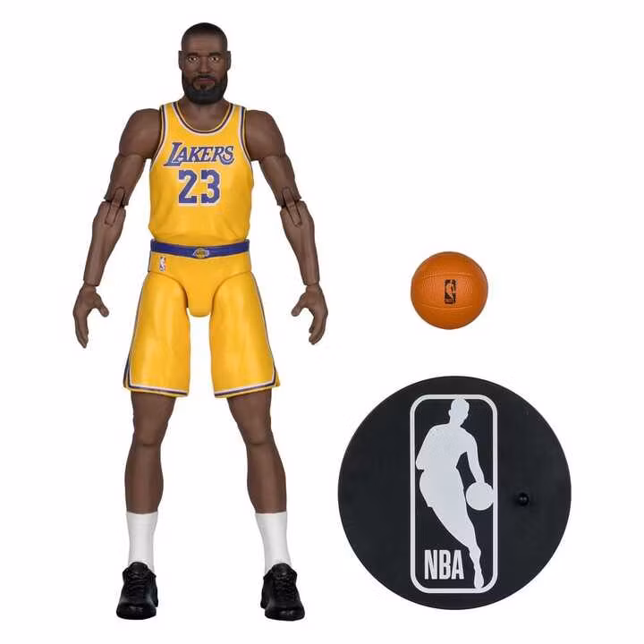 NBA Legends Series Lebron James (Los Angeles Lakers) Action Figure