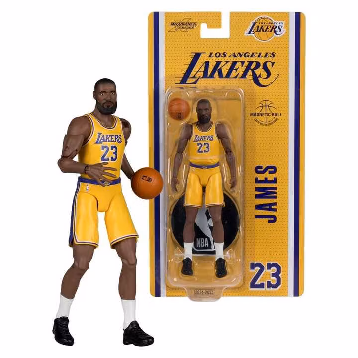 NBA Legends Series Lebron James (Los Angeles Lakers) Action Figure