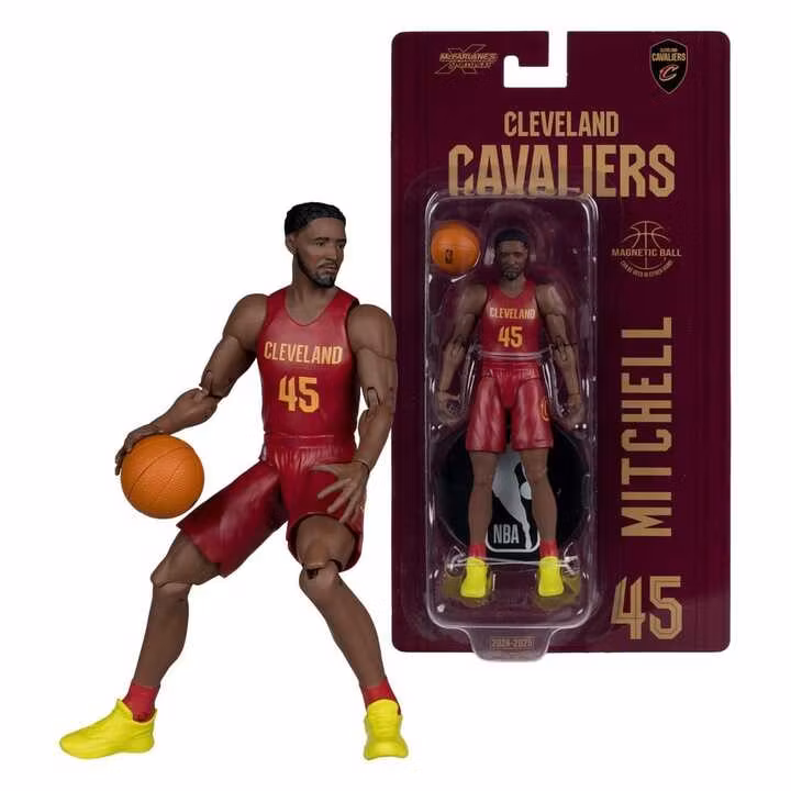 NBA Legends Series Donovan Mitchell (Cleveland Cavaliers) Action Figure