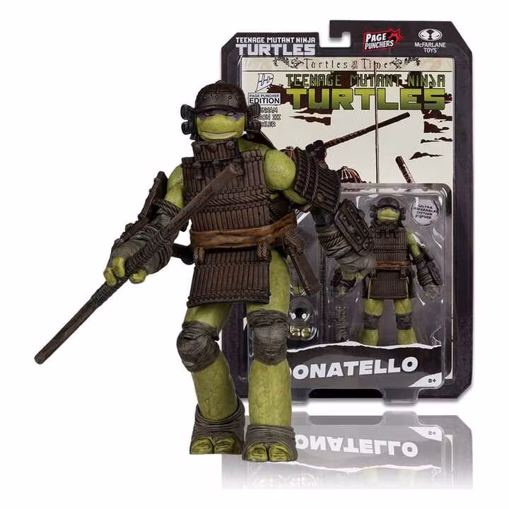 Teenage Mutant Ninja Turtles Page Punchers Donatello (Turtles in Time) Action Figure