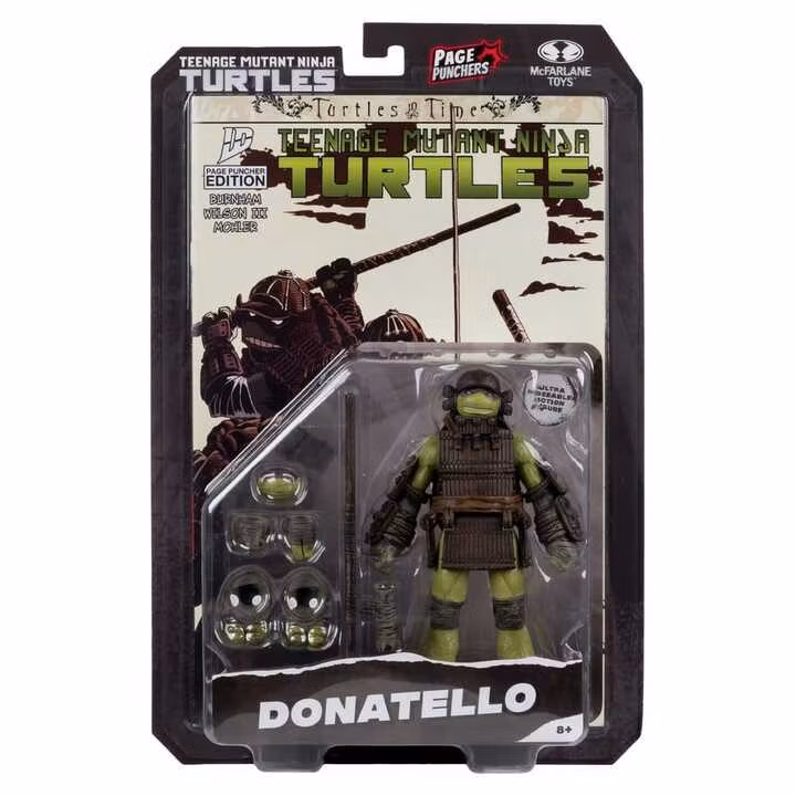 Teenage Mutant Ninja Turtles Page Punchers Donatello (Turtles in Time) Action Figure