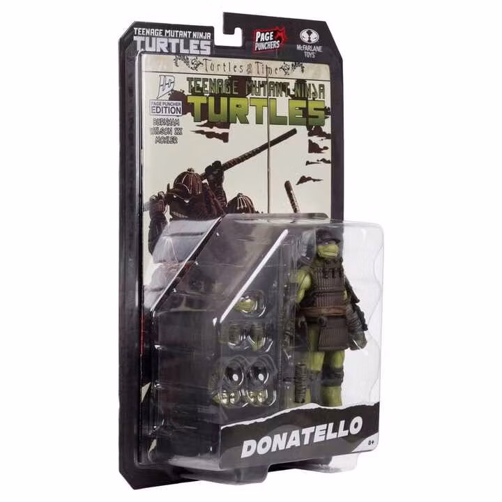 Teenage Mutant Ninja Turtles Page Punchers Donatello (Turtles in Time) Action Figure