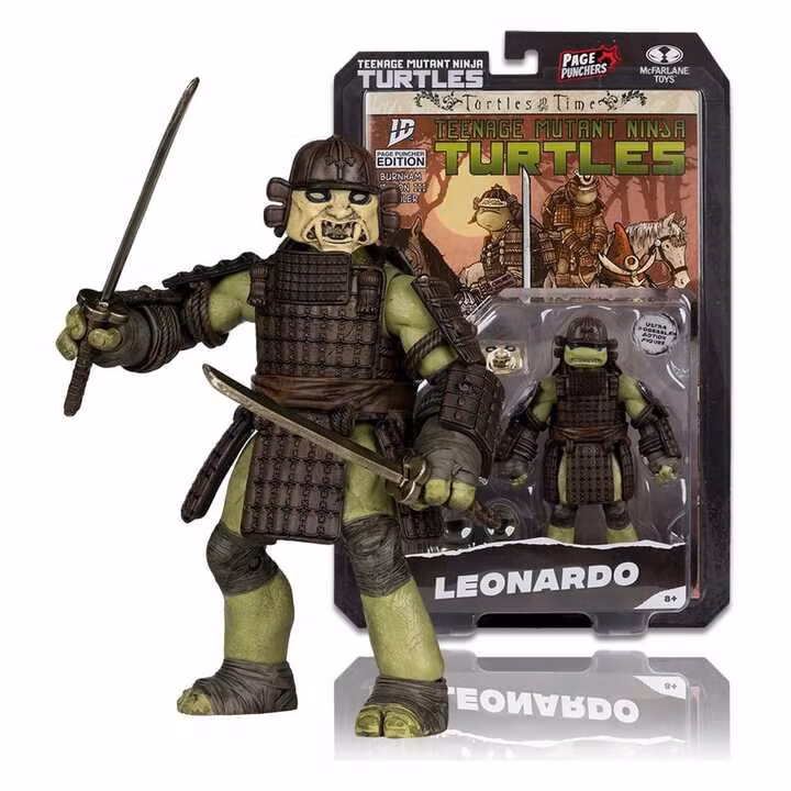Teenage Mutant Ninja Turtles Page Punchers Leonardo (Turtles in Time) Action Figure