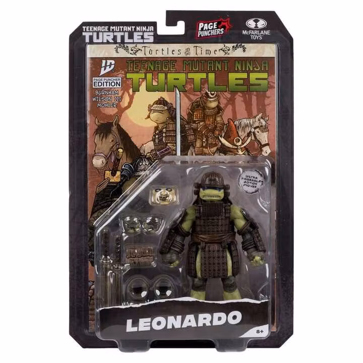 Teenage Mutant Ninja Turtles Page Punchers Leonardo (Turtles in Time) Action Figure