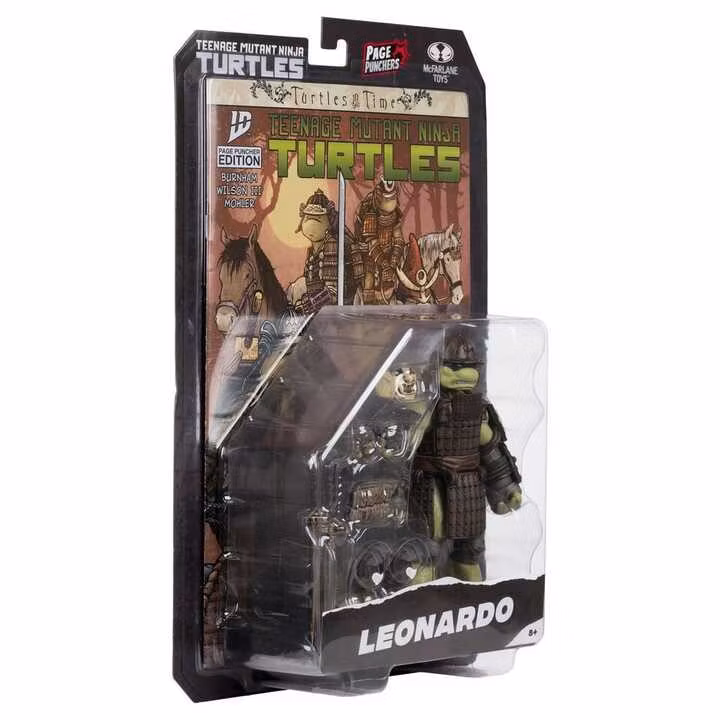 Teenage Mutant Ninja Turtles Page Punchers Leonardo (Turtles in Time) Action Figure