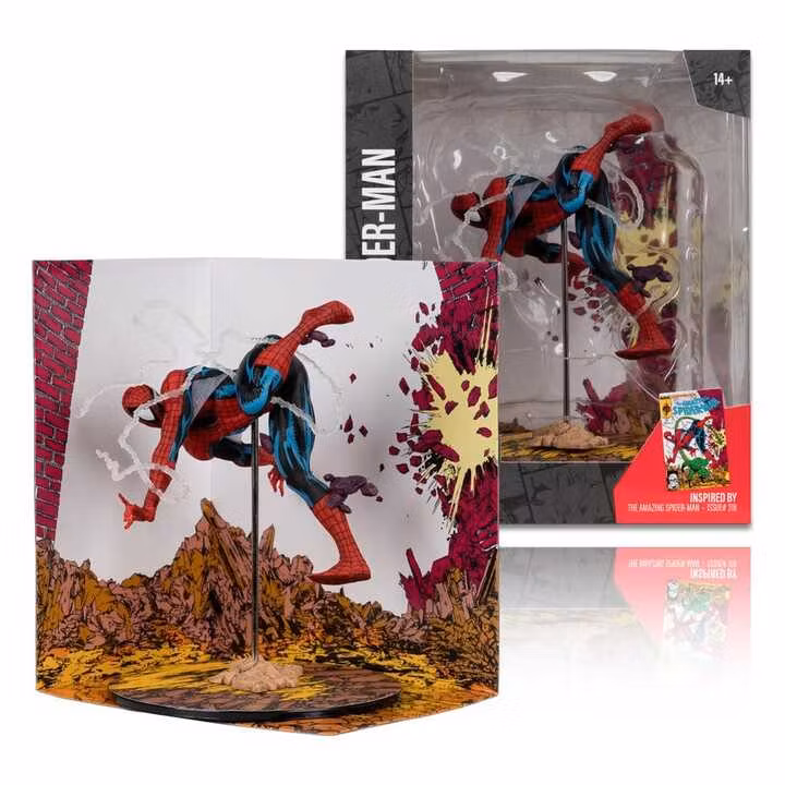 Marvel Collection PVC Figure 1/10 Spider-Man (The Amazing Spider-Man #318)