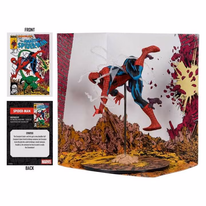 Marvel Collection PVC Figure 1/10 Spider-Man (The Amazing Spider-Man #318)