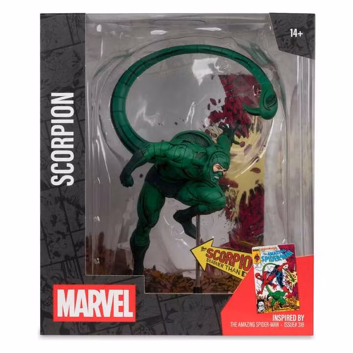 Marvel Collection PVC Figure 1/10 Scorpion (The Amazing Spider-Man #318)