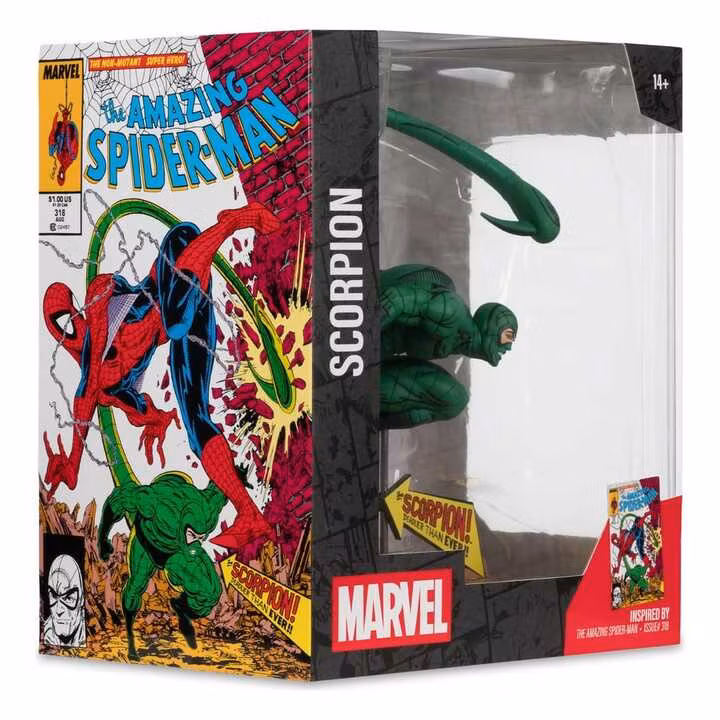 Marvel Collection PVC Figure 1/10 Scorpion (The Amazing Spider-Man #318)
