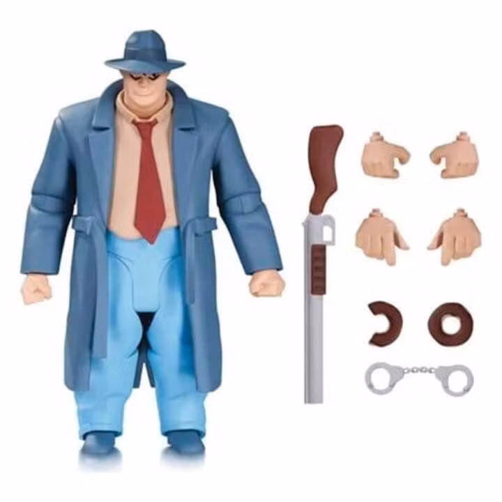 Batman: The Animated Series DC Direct Build-A-Figure Detective Bullock Action Figure