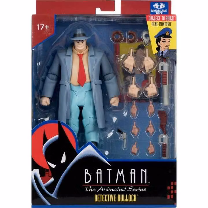 Batman: The Animated Series DC Direct Build-A-Figure Detective Bullock Action Figure