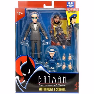 Batman: The Animated Series DC Direct Build-A-Figure Ventriloquist & Scarface Action Figure