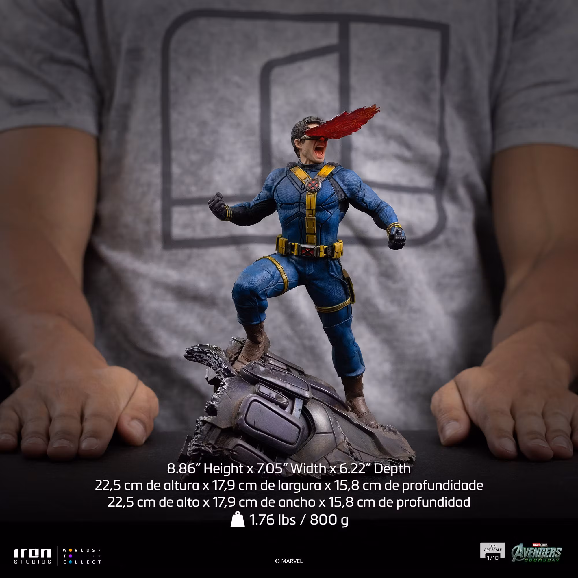 Avengers: Doomsday Cyclops 1/10 Art Scale Statue
