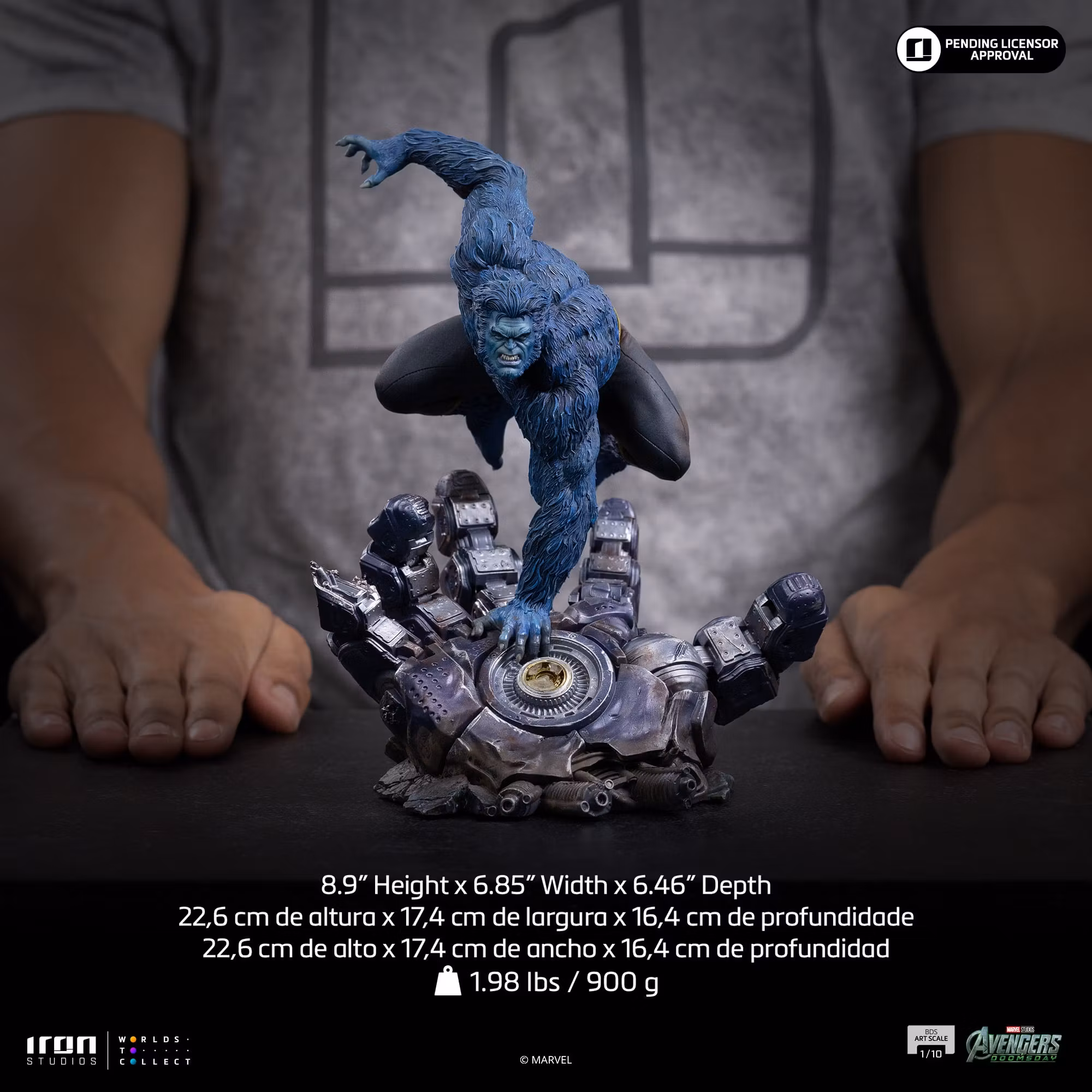 Avengers: Doomsday Beast 1/10 Art Scale Statue