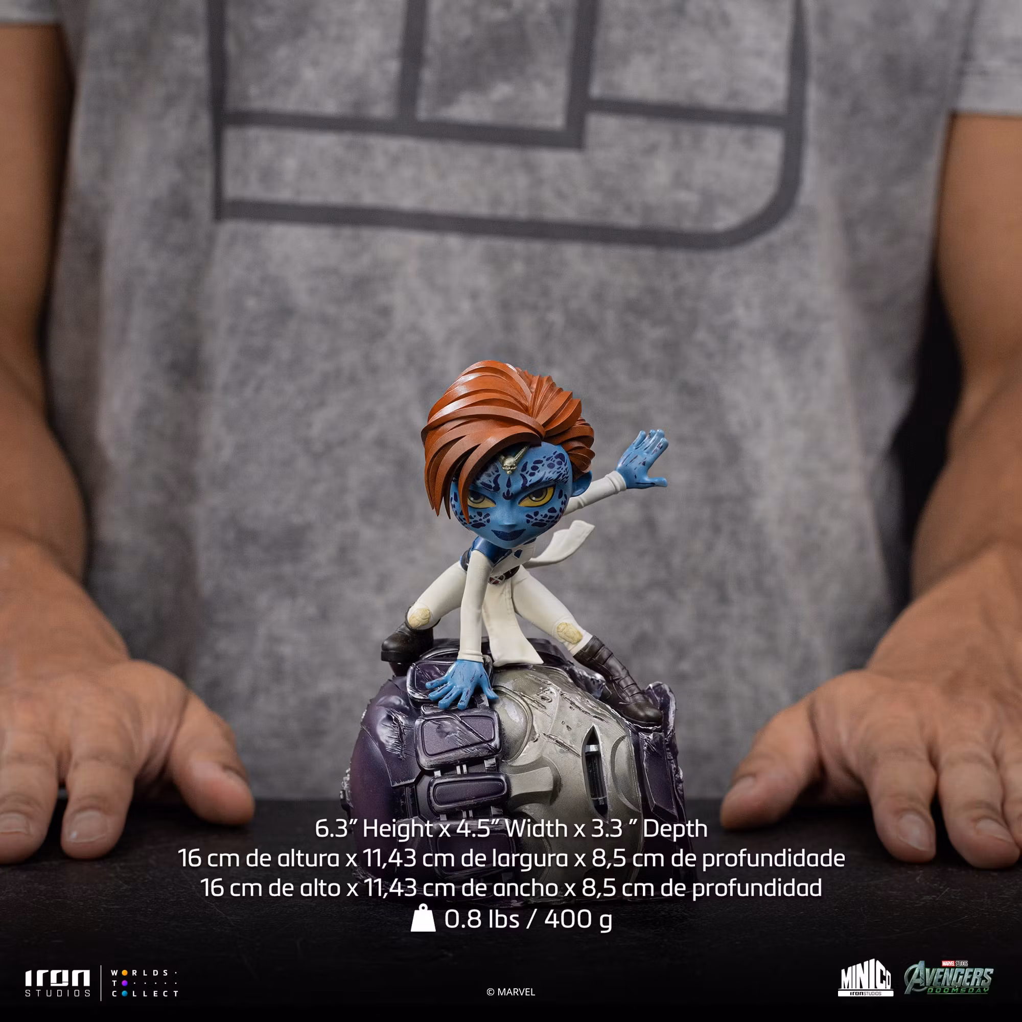 Avengers: Doomsday MiniCo Mystique Figure