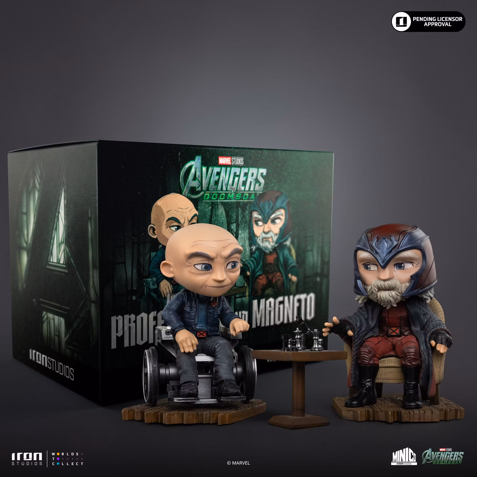 Avengers: Doomsday MiniCo Xavier and Magneto Figure