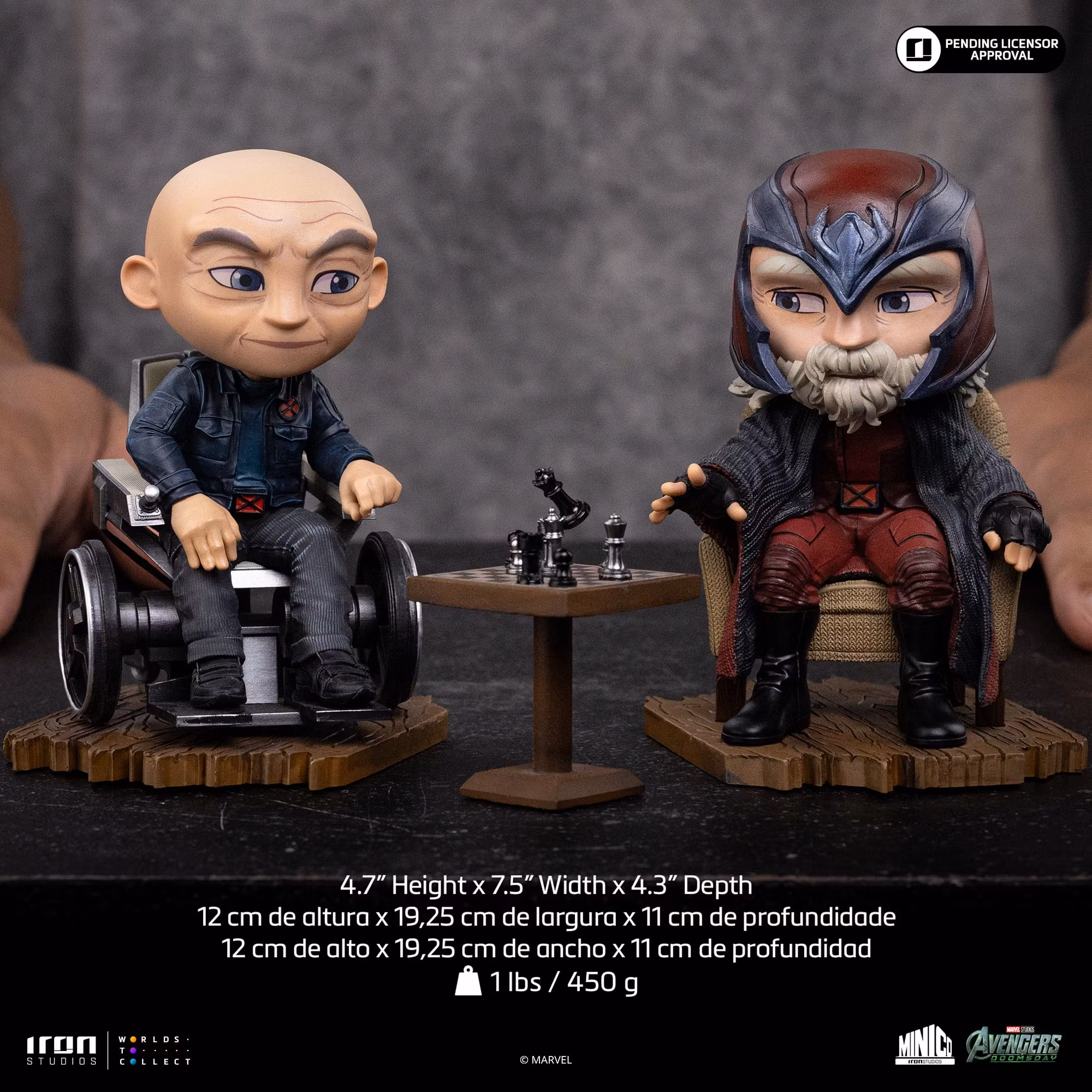 Avengers: Doomsday MiniCo Xavier and Magneto Figure