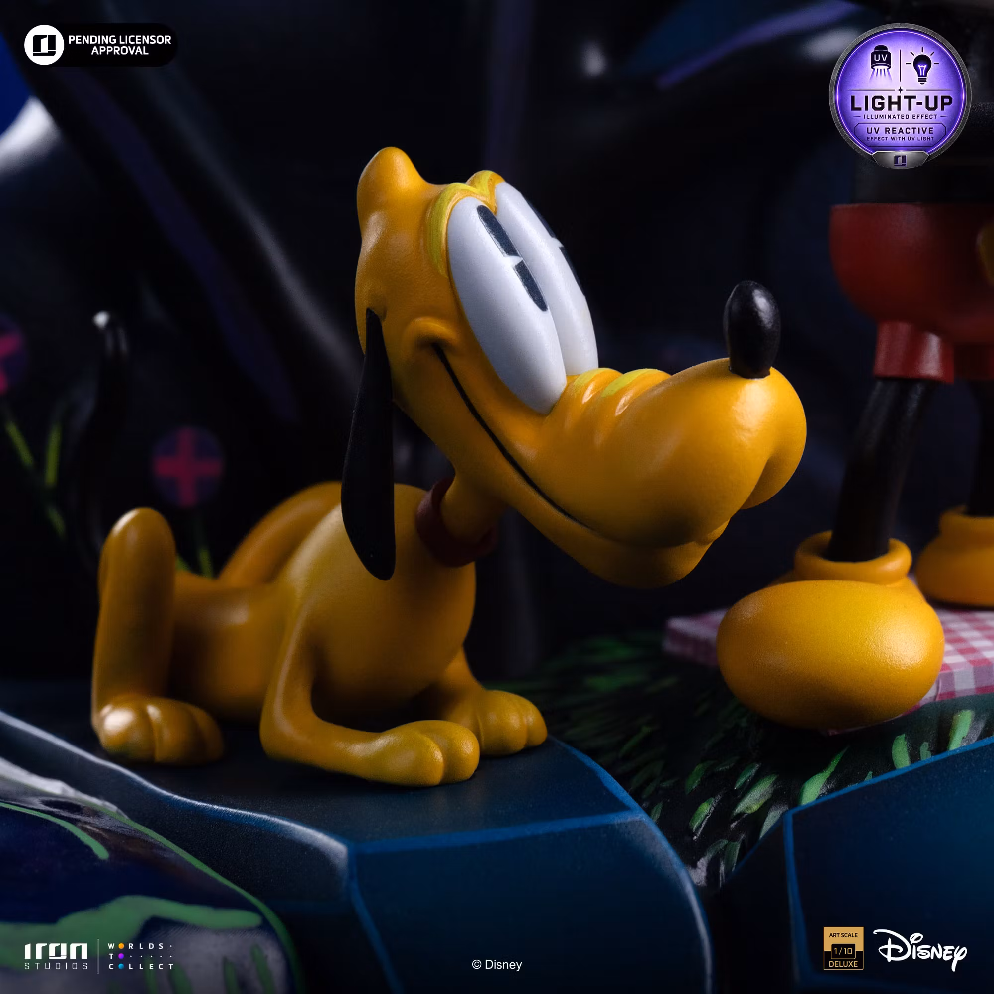 Disney Classics Mickey, Minnie and Pluto's Day at the Park (Deluxe Ver.) 1/10 Art Scale Statue