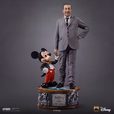 Disney Classics Walt Disney & Mickey Mouse Legacy Replica 1/4 Scale Statue