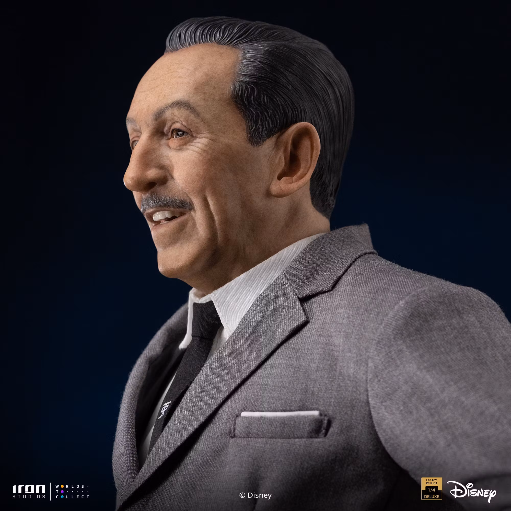 Disney Classics Walt Disney & Mickey Mouse Legacy Replica 1/4 Scale Statue