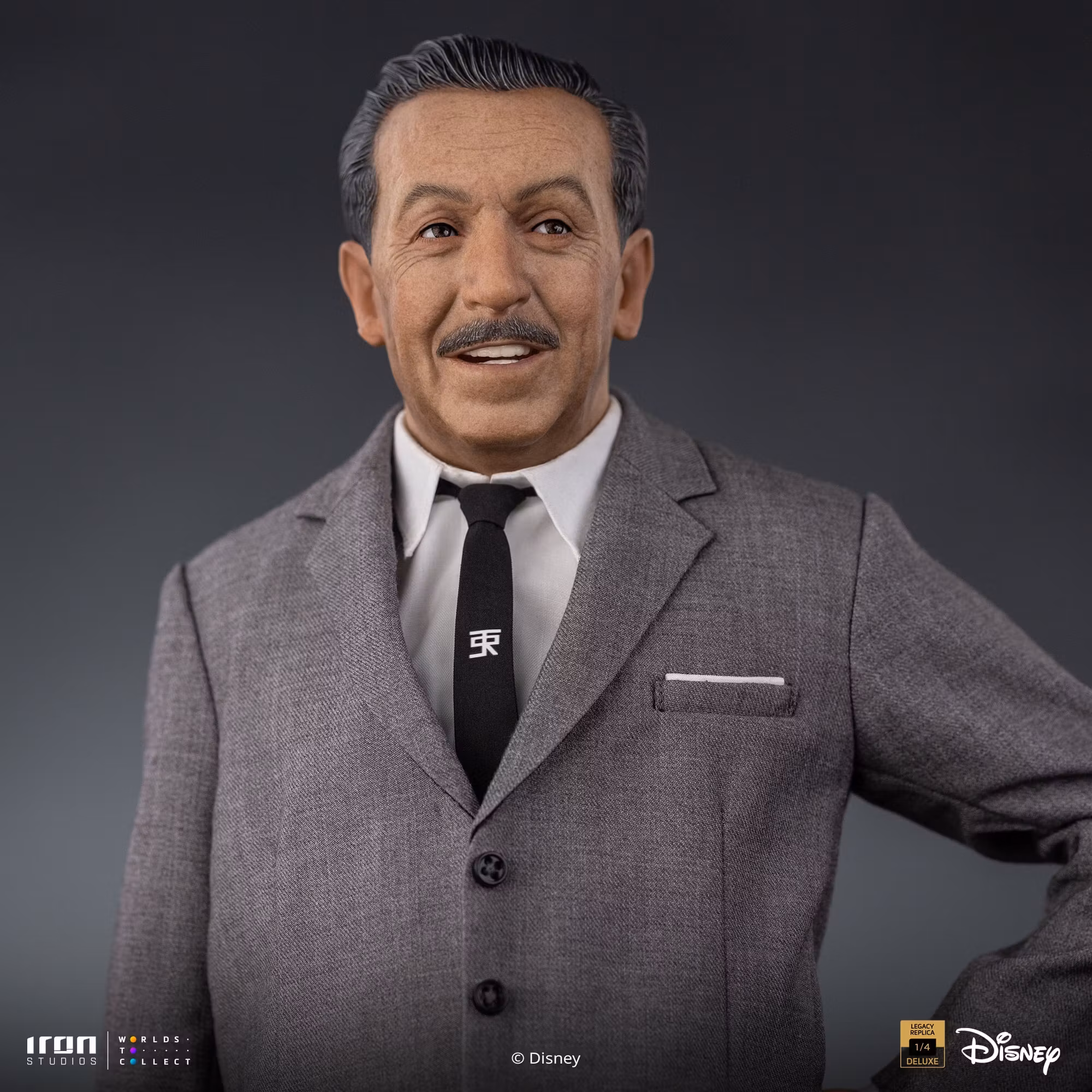 Disney Classics Walt Disney & Mickey Mouse Legacy Replica 1/4 Scale Statue
