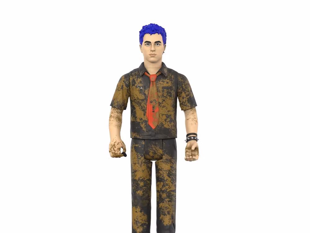 Green Day ReAction Billie Joe (Mud Fight) Action Figure