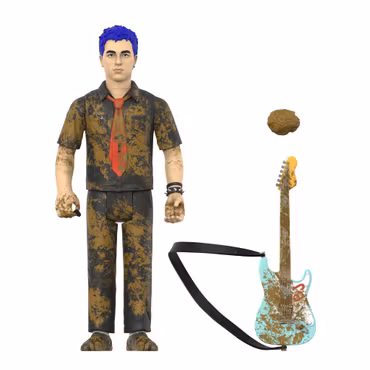 Green Day ReAction Billie Joe (Mud Fight) Action Figure