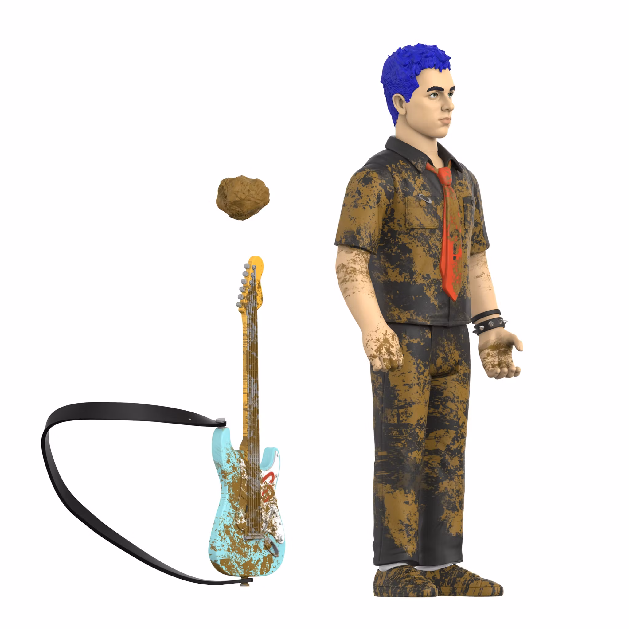 Green Day ReAction Billie Joe (Mud Fight) Action Figure