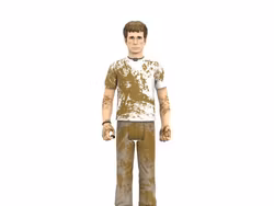 Green Day ReAction Mike Dirnt (Mud Fight) Action Figure