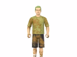 Green Day ReAction Tre Cool (Mud Fight) Action Figure