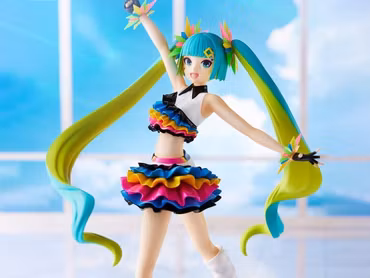 Hatsune Miku Project DIVA MEGA39's FiGURiZM Hatsune Miku (Catch the Wave) Figure (Rerelease)
