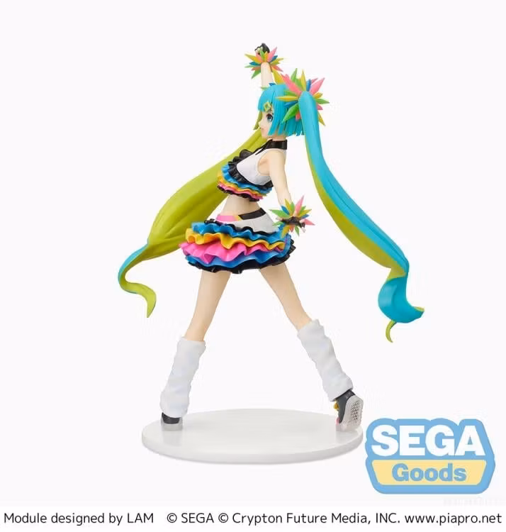 Hatsune Miku Project DIVA MEGA39's FiGURiZM Hatsune Miku (Catch the Wave) Figure (Rerelease)