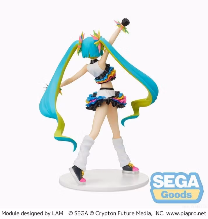 Hatsune Miku Project DIVA MEGA39's FiGURiZM Hatsune Miku (Catch the Wave) Figure (Rerelease)