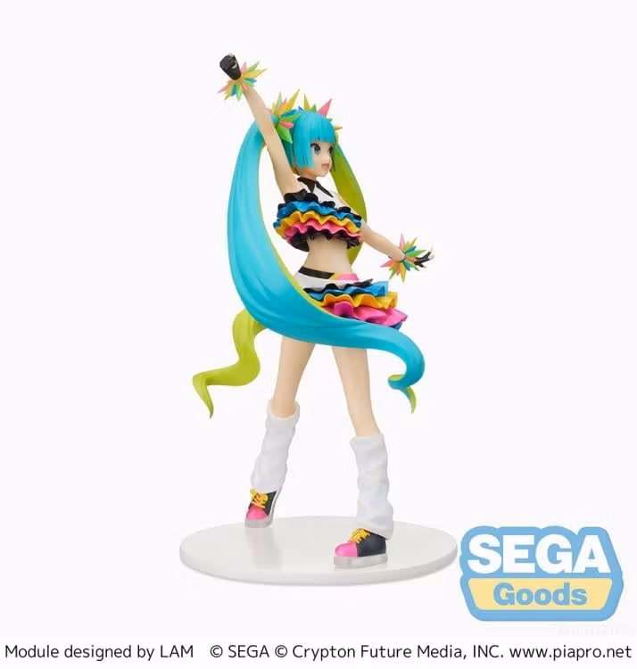 Hatsune Miku Project DIVA MEGA39's FiGURiZM Hatsune Miku (Catch the Wave) Figure (Rerelease)