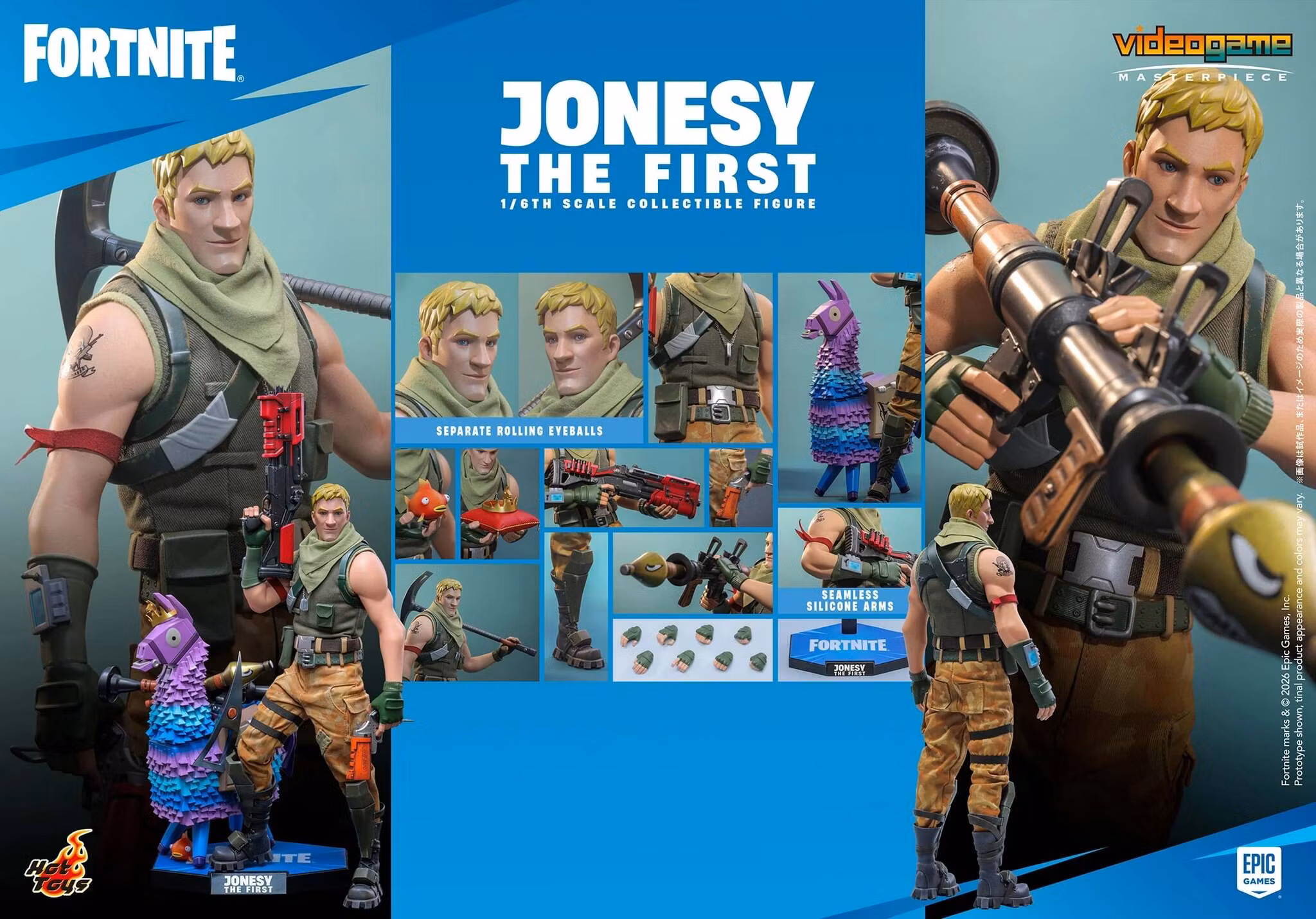 Fortnite VGM85 Jonesy the First 1/6th Scale Collectible Figure