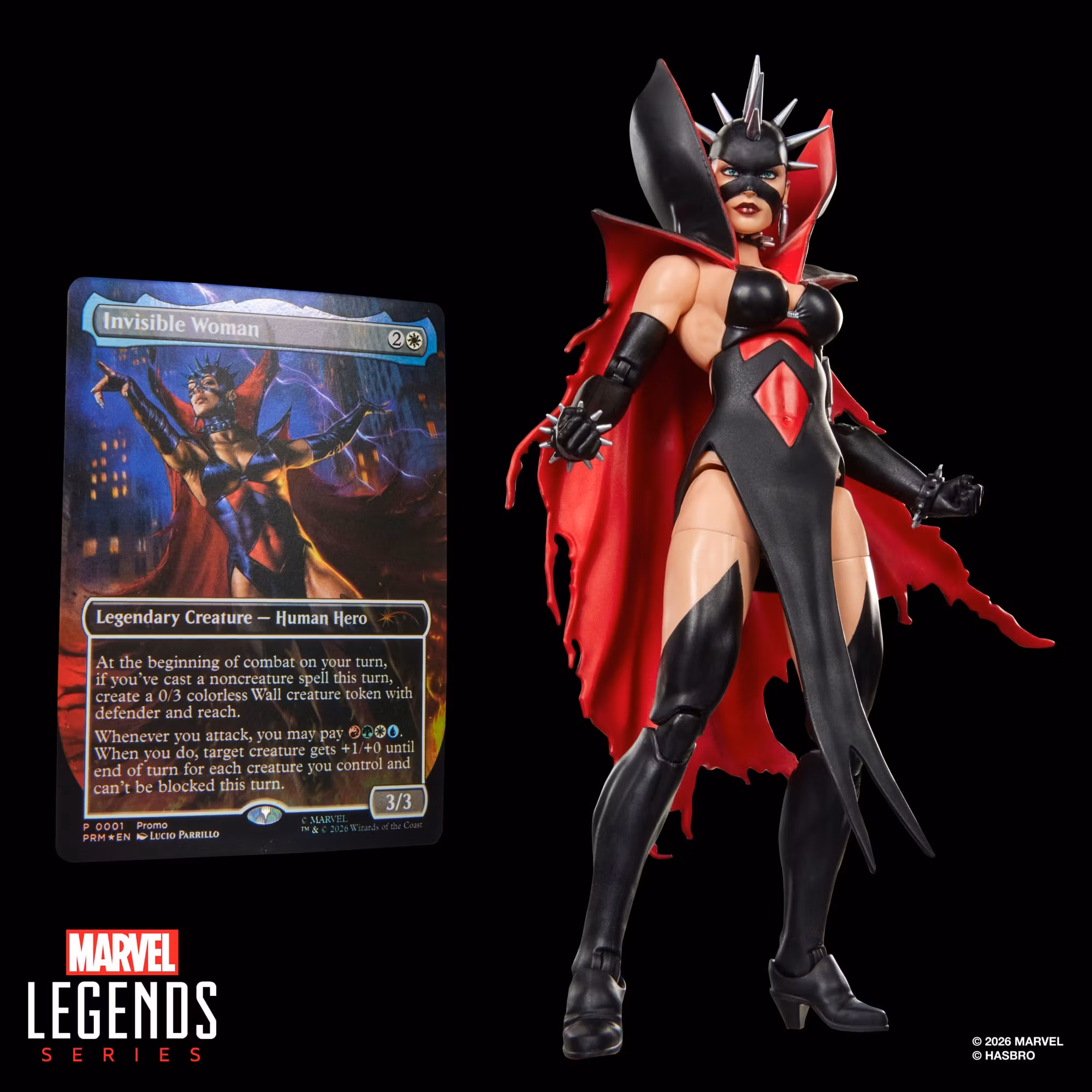 Marvel Legends Malice (Sue Storm) Action Figure with Exclusive Magic: The Gathering Card