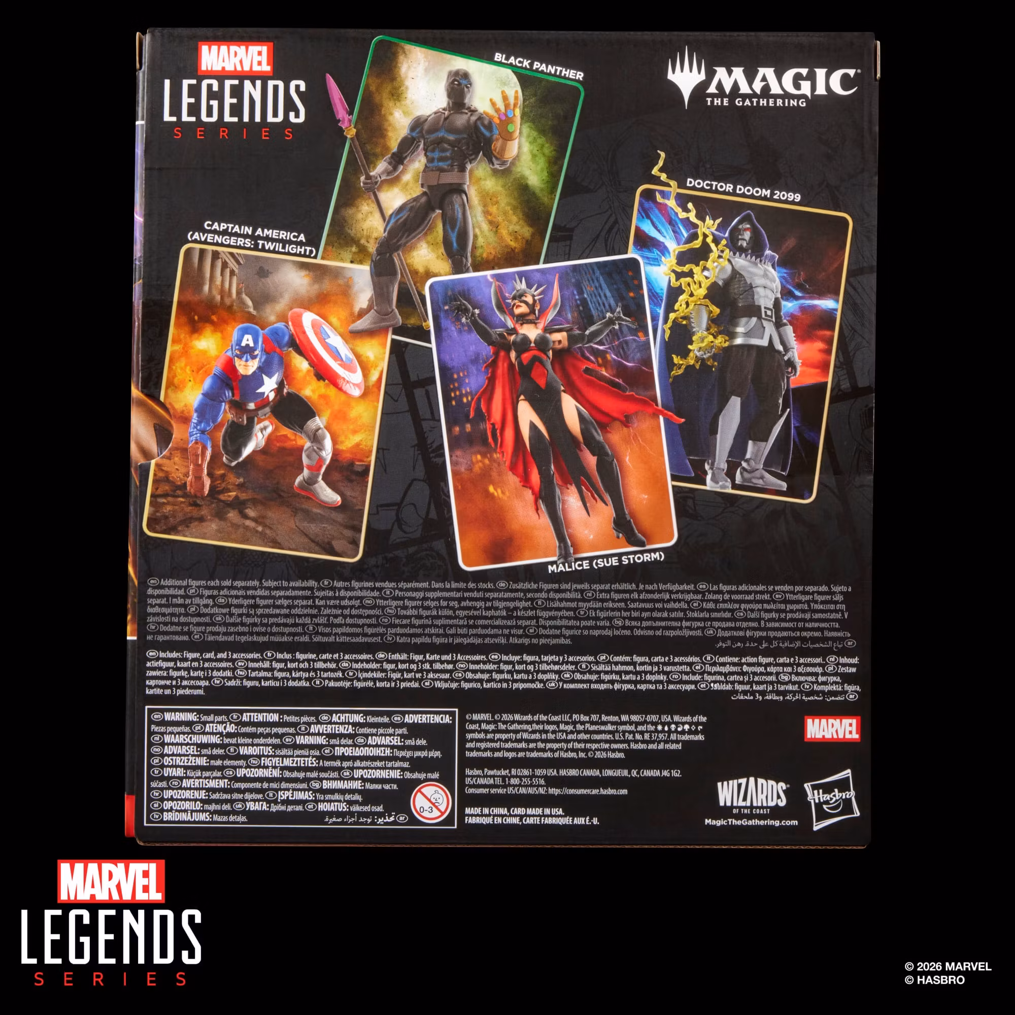 Marvel Legends Malice (Sue Storm) Action Figure with Exclusive Magic: The Gathering Card