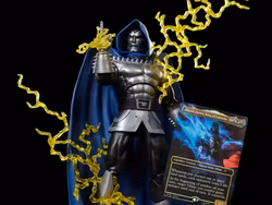 Marvel Legends Doctor Doom 2099 Action Figure with Exclusive Magic: The Gathering Card