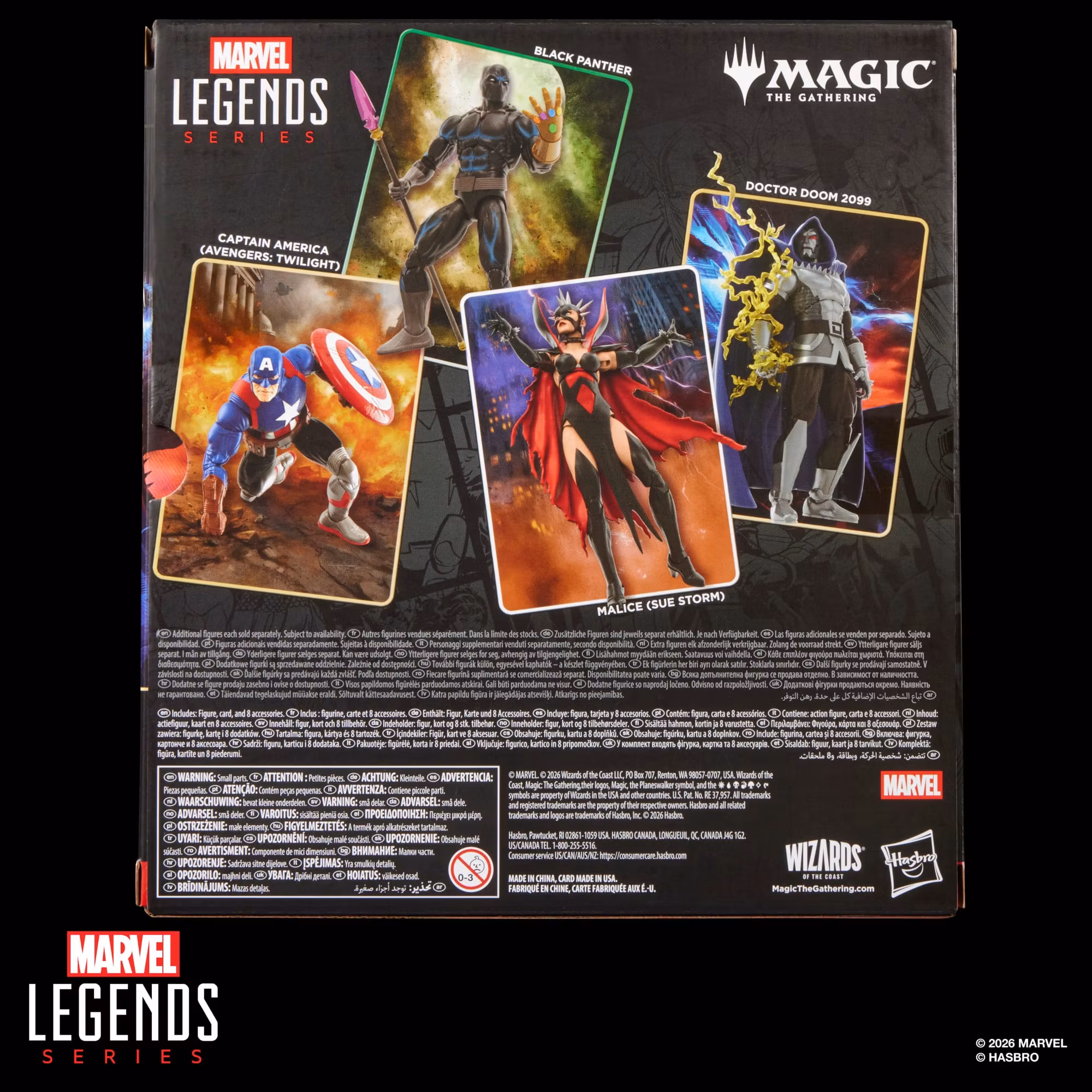 Marvel Legends Doctor Doom 2099 Action Figure with Exclusive Magic: The Gathering Card