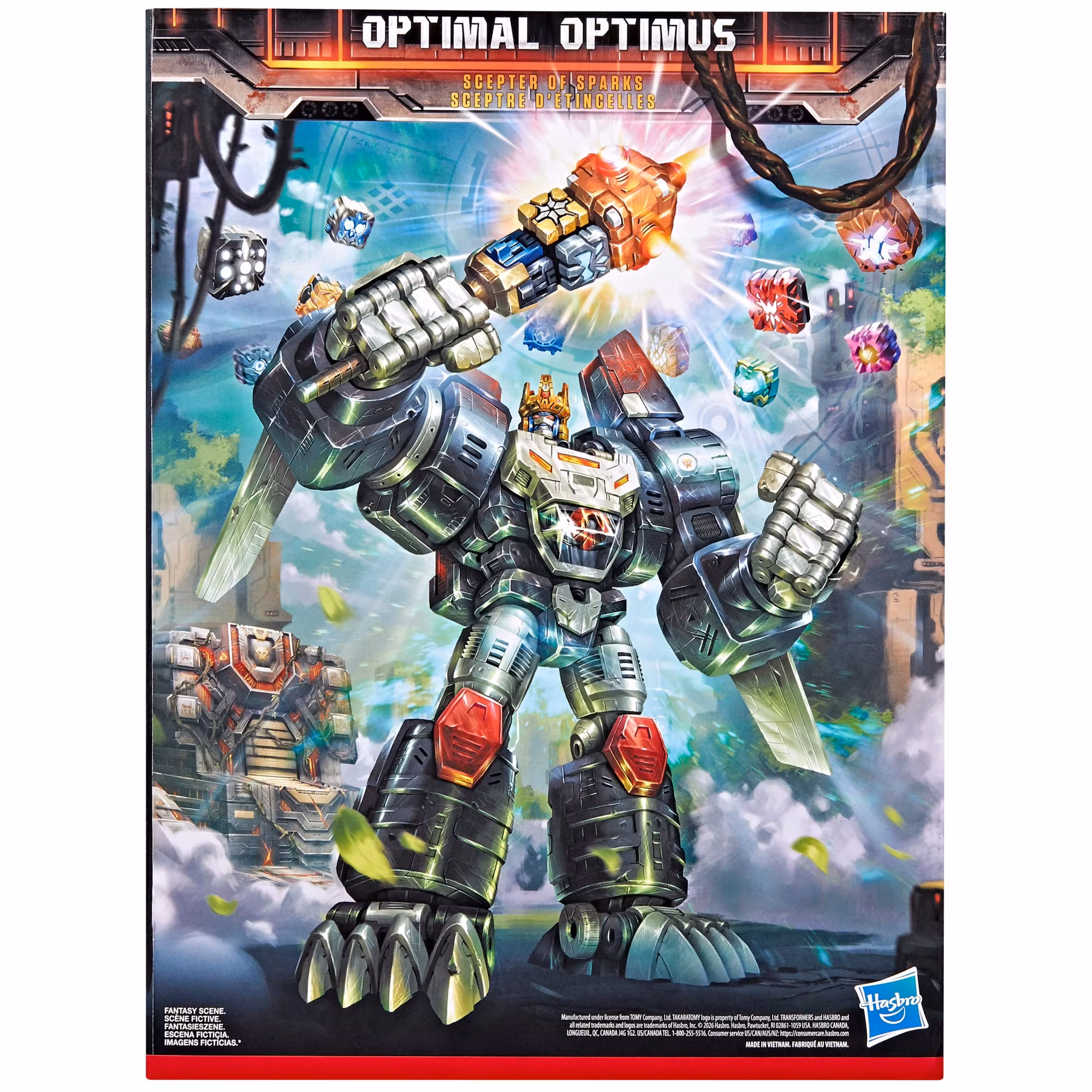 Transformers: Power of the Primes Throne of the Primes Optimal Optimus Action Figure