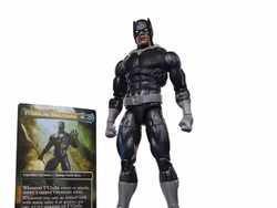 Marvel Legends Black Panther Action Figure with Exclusive Magic: The Gathering Card