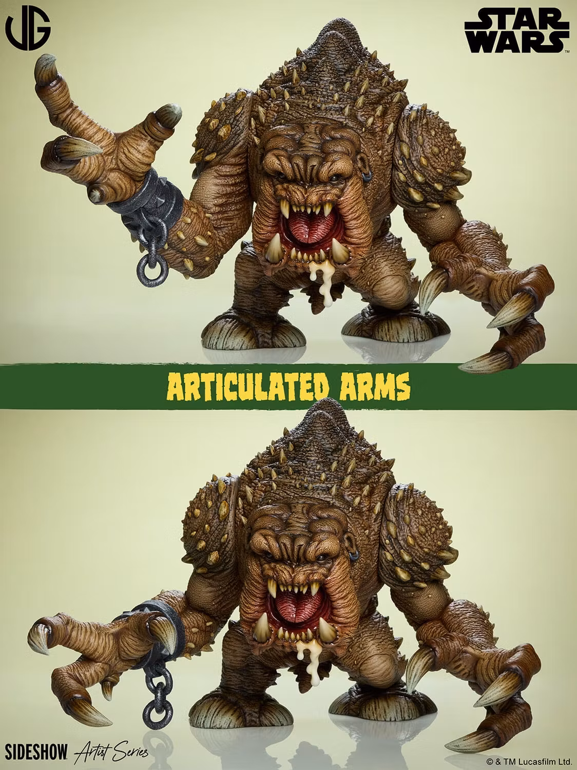 Star Wars: Return of the Jedi Rancor Designer Collectible Statue