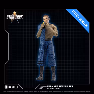 Star Trek: The Original Series Kirk as Romulan (The Enterprise Incident) 1/10 Scale Action Figure
