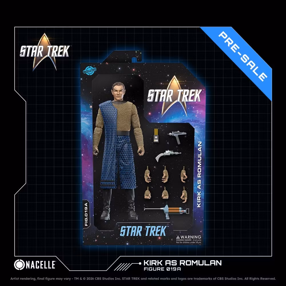 Star Trek: The Original Series Kirk as Romulan (The Enterprise Incident) 1/10 Scale Action Figure