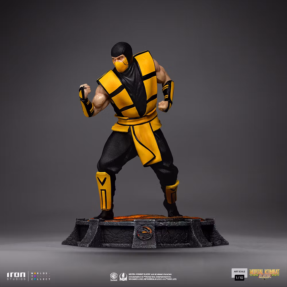 Mortal Kombat Ninjas Collection Scorpion 1/10 Art Scale heo Exclusive Statue