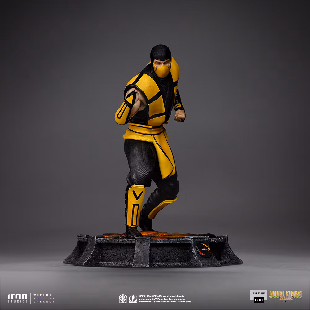 Mortal Kombat Ninjas Collection Scorpion 1/10 Art Scale heo Exclusive Statue