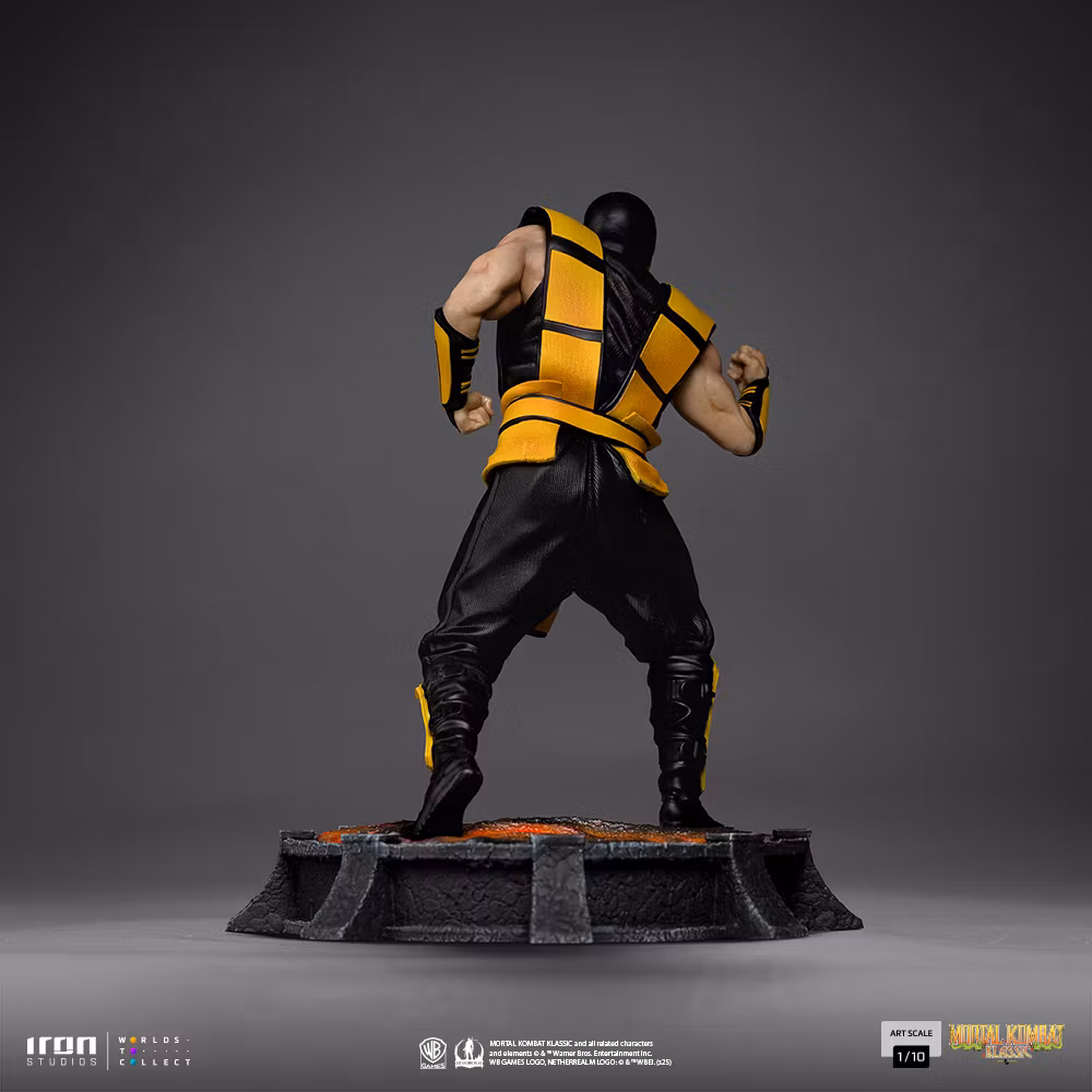 Mortal Kombat Ninjas Collection Scorpion 1/10 Art Scale heo Exclusive Statue
