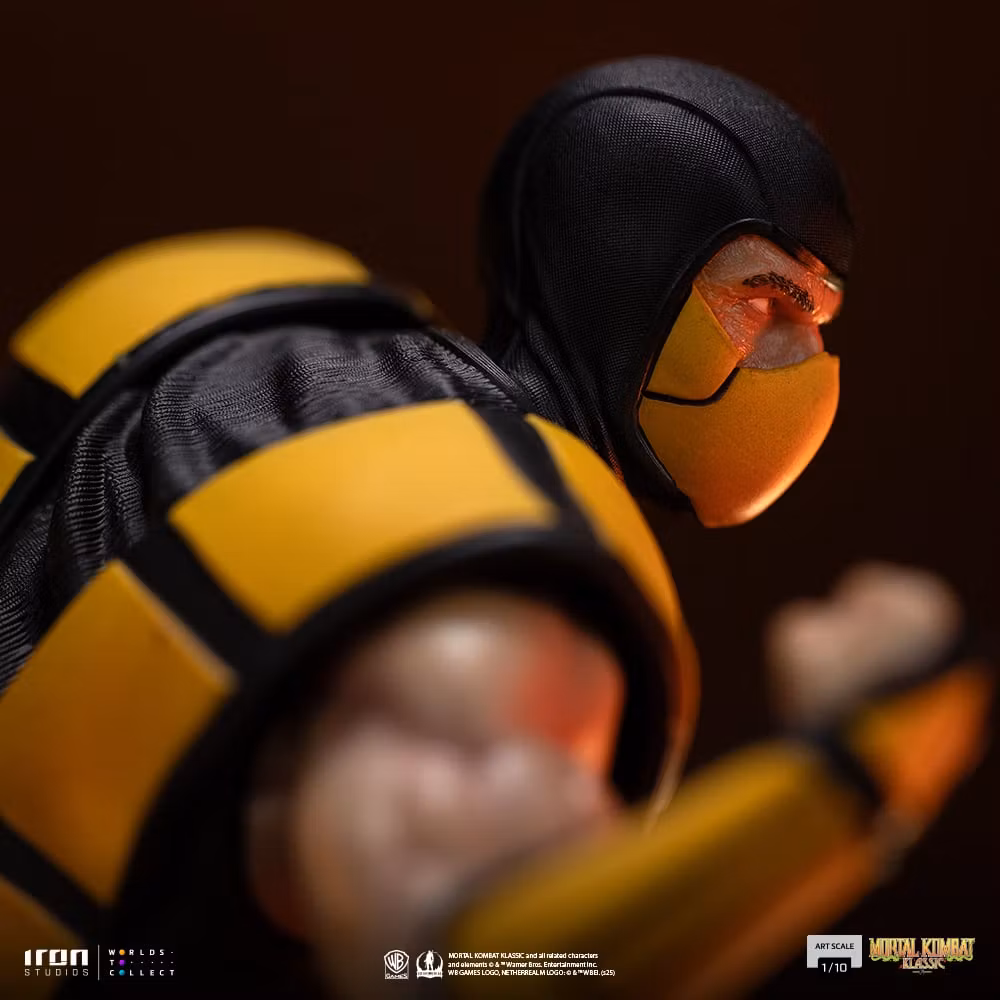 Mortal Kombat Ninjas Collection Scorpion 1/10 Art Scale heo Exclusive Statue