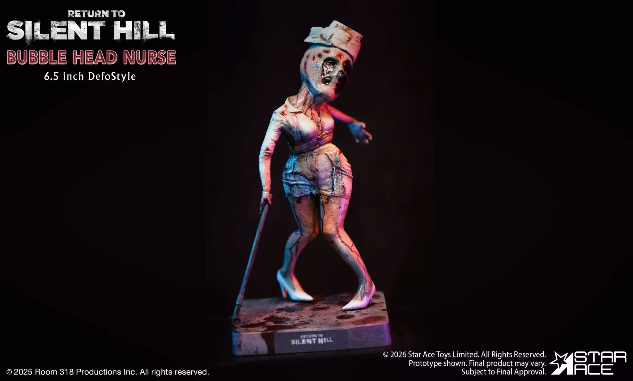 Return to Silent Hill DefoStyle Bubble Head Nurse Figure